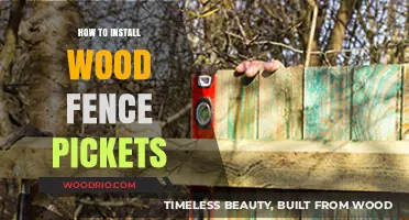 DIY Guide: Installing Wood Fence Pickets Like a Pro