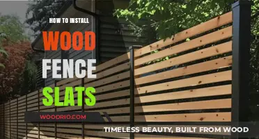 DIY Guide: Installing Wood Fence Slats for Privacy and Style