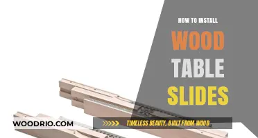 Easy Guide to Installing Wood Table Slides for Smooth Operation