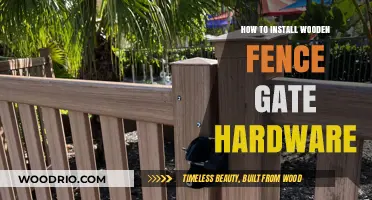 Mastering the Art of Installing Wooden Fence Gate Hardware