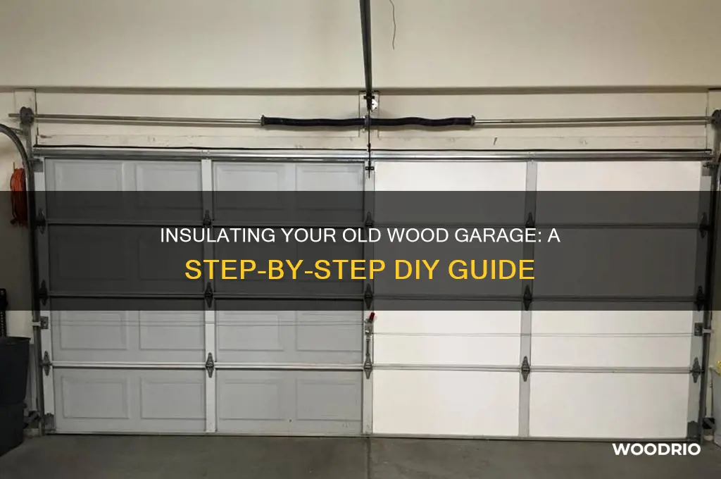 how to insulate an old wood garage