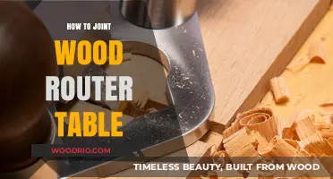 Mastering Wood Joinery: A Step-by-Step Guide to Using a Router Table