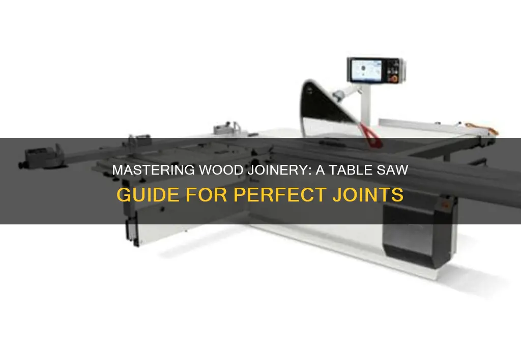 how to joint wood with a table saw