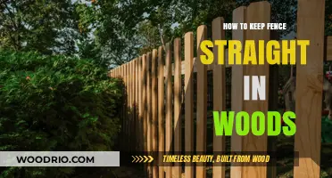 Maintaining a Straight Fence Line in the Woods: Tips and Tricks