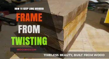 Preventing Wooden Frame Twisting: Essential Tips for Long-Lasting Stability