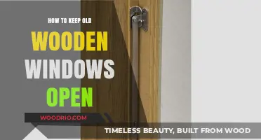 Simple Tricks to Keep Your Old Wooden Windows Open Effortlessly