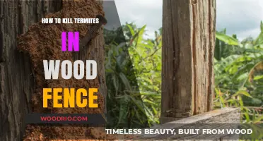 Effective Ways to Eliminate Termites from Your Wooden Fence