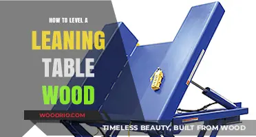 Fix Your Wobbly Table: Easy Steps to Level Wood Furniture