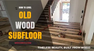 Revitalize Your Floors: A Guide to Leveling Old Wood Subfloors
