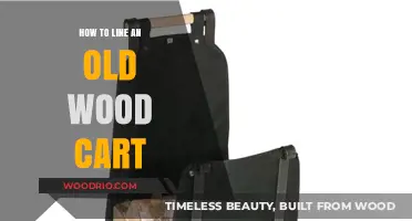 Revive Your Vintage Wood Cart: A Step-by-Step Lining Guide