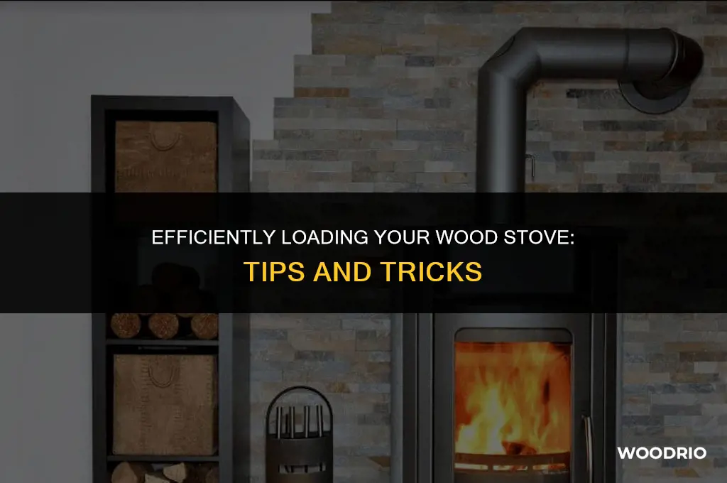 how to load a wood stove