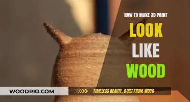 Crafting Realism: Techniques to Make 3D Prints Look Like Wood