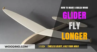 Mastering Balsa Wood Glider Flight: Tips for Extended Airtime
