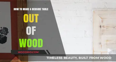 DIY Woodworking Guide: Crafting a Stylish Bedside Table from Scratch