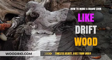DIY Driftwood Illusion: Transforming Your Board with Easy Techniques