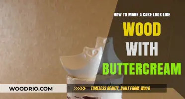Crafting Edible Timber: A Guide to Wood-Inspired Buttercream Cakes