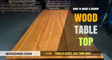 Crafting a Stunning Cherry Wood Table Top: Step-by-Step Guide