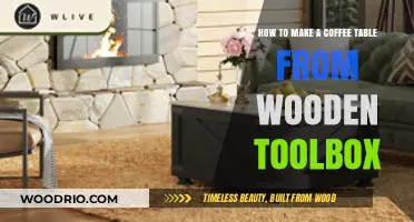 Transform a Wooden Toolbox into a Rustic Coffee Table DIY