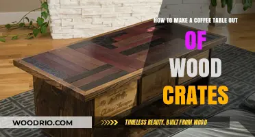 DIY Wood Crate Coffee Table: Easy Rustic Crafting Guide