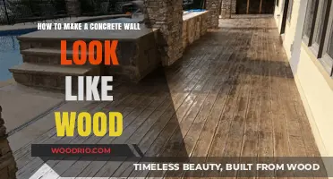 Transforming Concrete: A Guide to Achieving a Wood-Like Finish