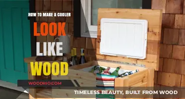 DIY Wooden Cooler: Transform Your Cooler with a Wood Grain Finish