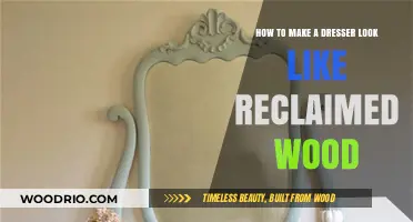 DIY Distressed Dresser: Achieving a Reclaimed Wood Look