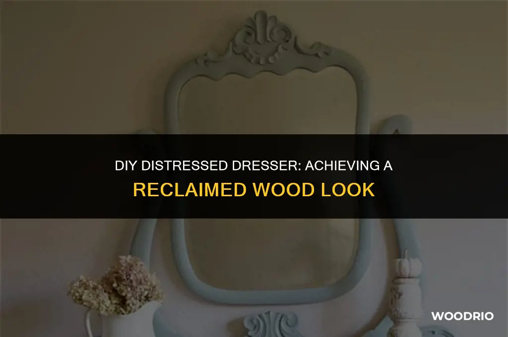 how to make a dresser look like reclaimed wood