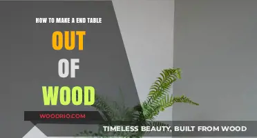 Crafting a Stunning Wooden End Table: DIY Guide for Beginners