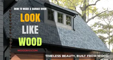 Transform Your Garage Door: A Wood-Look Makeover Guide
