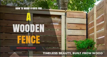 Crafting the Perfect Wooden Gate for Your Fence: A Step-by-Step Guide