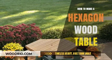 Crafting a Stunning Hexagon Wood Table: Step-by-Step DIY Guide