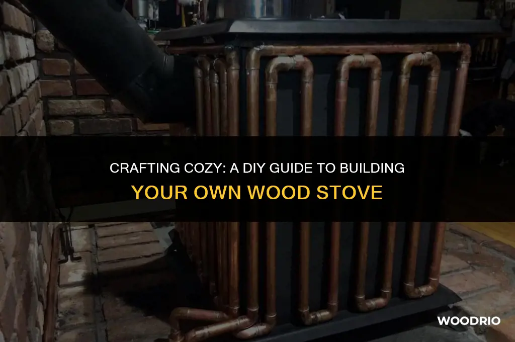 how to make a homemade wood stove