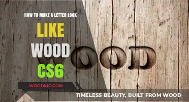 Crafting Wooden Text Effects in Photoshop CS6: A Step-by-Step Guide