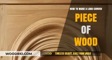 Mastering Woodworking: Crafting Long Curved Wooden Pieces with Precision