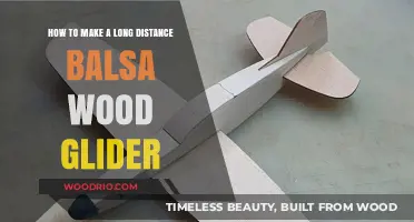 Crafting a Long-Distance Balsa Wood Glider: Step-by-Step Guide