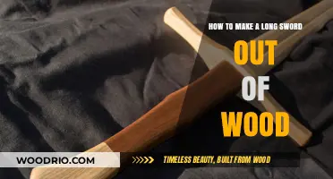 Crafting a Wooden Long Sword: Step-by-Step DIY Guide