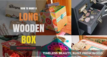Crafting a Long Wooden Box: Essential Steps and Tips for Success
