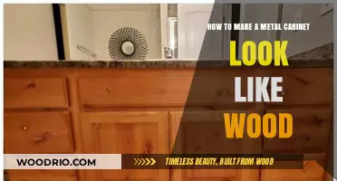 Transforming Metal Cabinets: A Wood-Like Makeover Guide