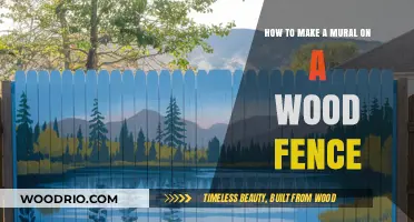 Transform Your Wood Fence: A Step-by-Step Guide to Creating a Stunning Mural