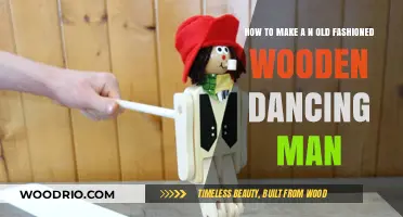 Crafting a Classic: Building an Old-Fashioned Wooden Dancing Man