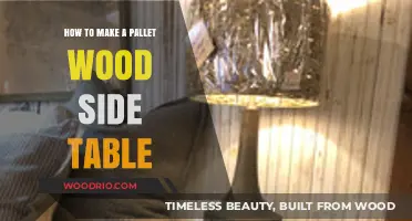 DIY Pallet Wood Side Table: Easy Upcycling Project Guide