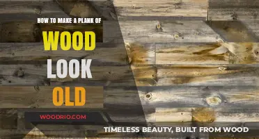 Distressing Wood: Techniques to Age a Plank for Vintage Charm