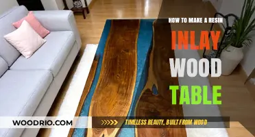 Crafting Stunning Resin Inlay Wood Tables: A Step-by-Step Guide
