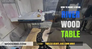 Crafting a Stunning Resin River Wood Table: Step-by-Step Guide