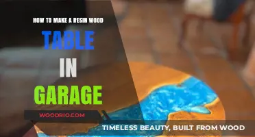 DIY Resin Wood Table: Garage Crafting Guide for Beginners