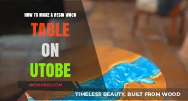 DIY Resin Wood Table Tutorial: YouTube Guide for Beginners