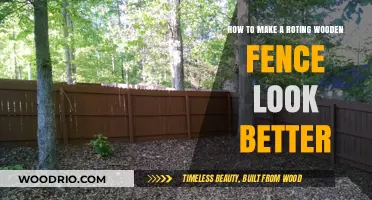 Revitalize Your Rotting Wooden Fence: A Comprehensive Guide