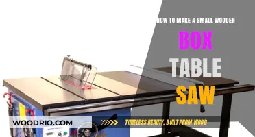 Crafting a Small Wooden Box with a Table Saw: Step-by-Step Guide