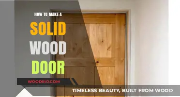Crafting Timeless Elegance: A Guide to Making Solid Wood Doors