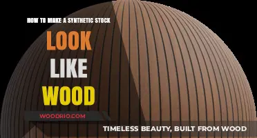 Crafting Illusion: Techniques to Make Synthetic Stock Mimic Wood's Natural Beauty